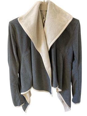 Lululemon Presence Of Mind Jacket Polar Cream Size 8